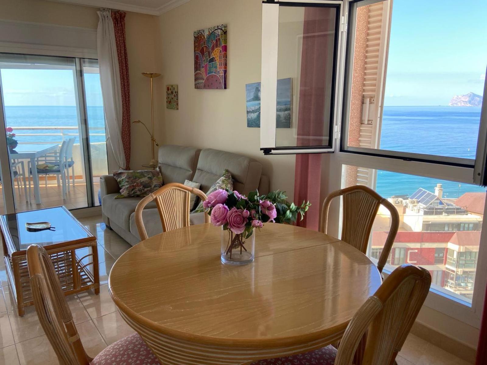 Seaview Apartment Playa De Oro 13Rd Floor Con Parking Calpe Exterior photo